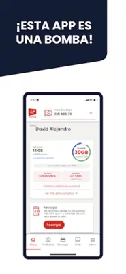 Virgin Mobile Colombia android App screenshot 5